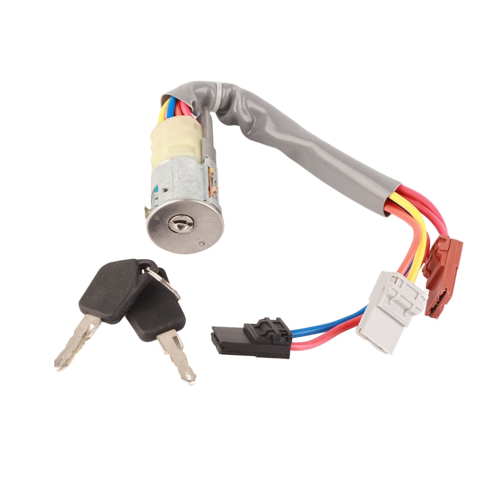 Blocco Accensione Con 2 Chiavi Per Peugeot 206, 406 (1998-2010) - Compatibile Con 4162.PO, Facile Installazione