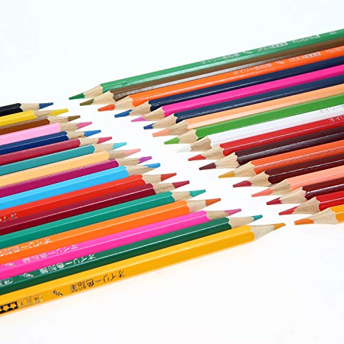 Loijon Conjunto Profissional com 72 Lápis de Cor