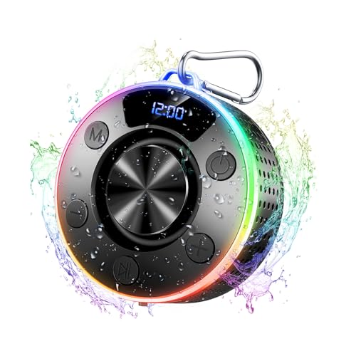 Bluetooth Shower Speaker, Portable Bluetooth 5.4...