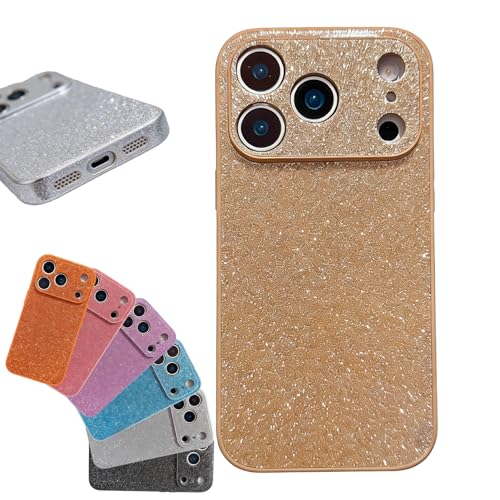 �n�C�G���h�O���b�^�[�d���P�[�X�A2026�N�̐V�����V���R���t���[���A�g�����f�B�Ńt�@�b�V���i�u���ȃA�C�e���AiPhone 17/16/15/14/13/12/11�p�̉��K�Ȋ��G(Gold,FOR 16pro)