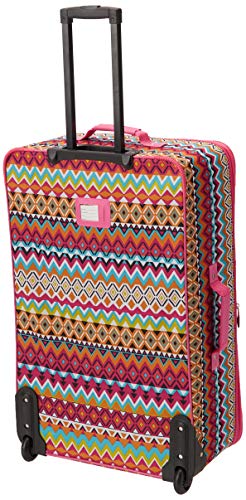 Rockland Tribal 4-Piece Softside Luggage Set