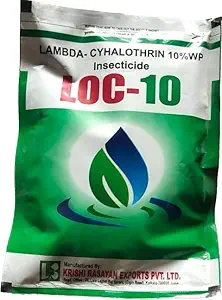 LOC Lambda Cyhalothrin WP Pest Control for Eradication of Mosquitoes and Crawling Insects (75gm)