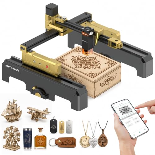 Artilume T1-P Foldable Laser Engraver 12000mW Laser Engraving Machine