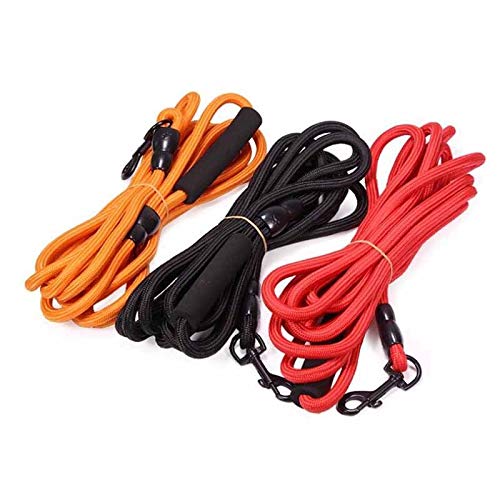 Correa de Perro Amárrelos 2M / 3M / 5M 10m de Largo for Perros/Nylon Lead Mascotas Alpinismo Cuerda Caminando al Aire Libre Correas de formación de la Cuerda Perros del cinturón de Seguridad