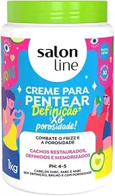 SALON LINE CREME PENTEAR DEFINICAO CACHOS XO POROSIDADE 1KG