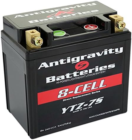 Antigravity Batteries AG-YTZ7-8 Hi-Power Lithium-Ion Motorcycle Battery
