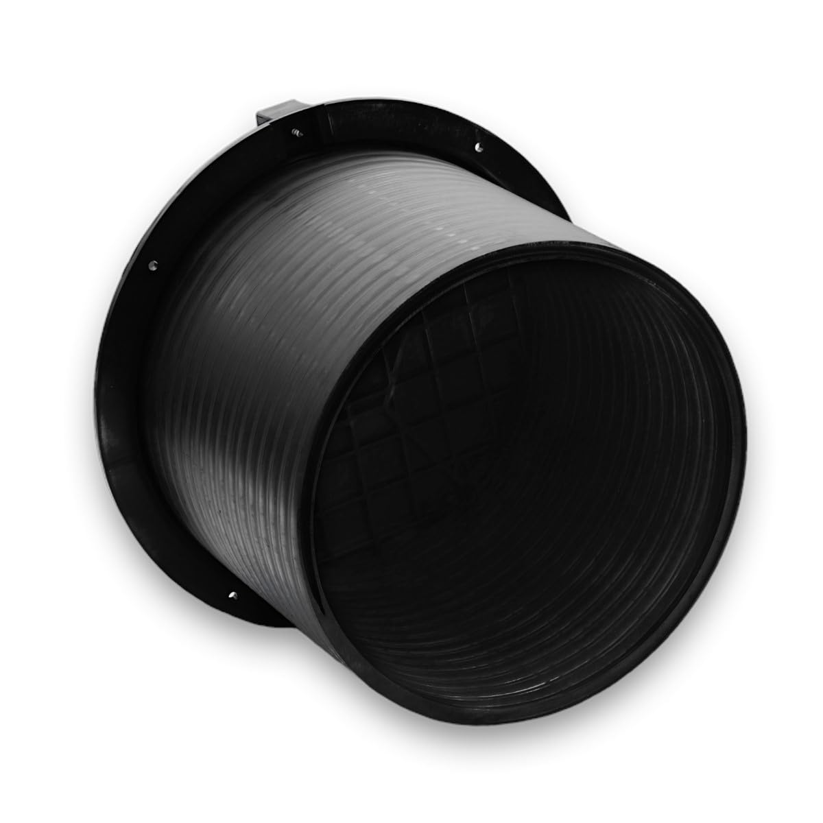 Varile 60 x 80 cm - Baie de révision en plastique (sans fond) avec couvercle verrouillable - Charge maximale : 1,5 t - Noir