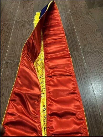 Masonic Regalia Associate Matron AM Embroidered A.M sash OES Order Of Easter Star O.E.S Masonic Purple Velvet, Large