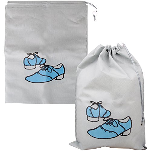 ProHome Bolsa para zapatillas 2er Set, de alrededor de 46 x 35 cm