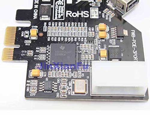 Amazon.co.jp: 3ポートFirewire 800 IEEE1394B 2 + 1ポート - PCI-E