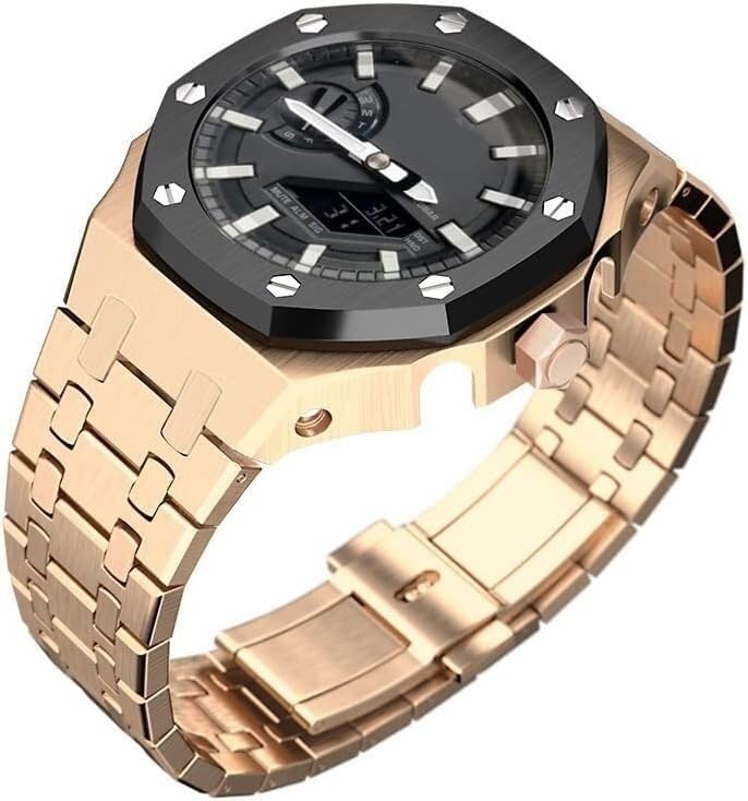 Bracelet de montre en acier 316L de qualité supérieure pour boîtier GA2100