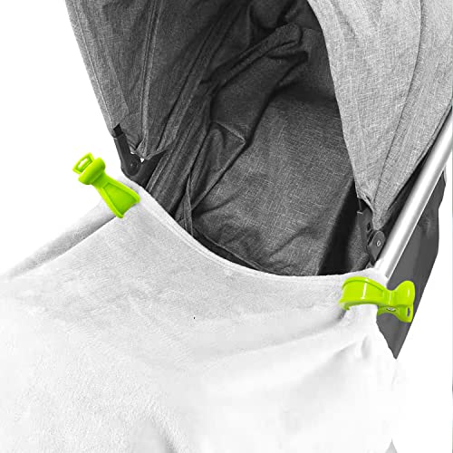 ITGOOS 6 pezzi Clips per Passeggino Mollette per