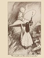 Composition Book: Alice in Wonderland College Rule Notebook, 200 Pages 173127677X Book Cover