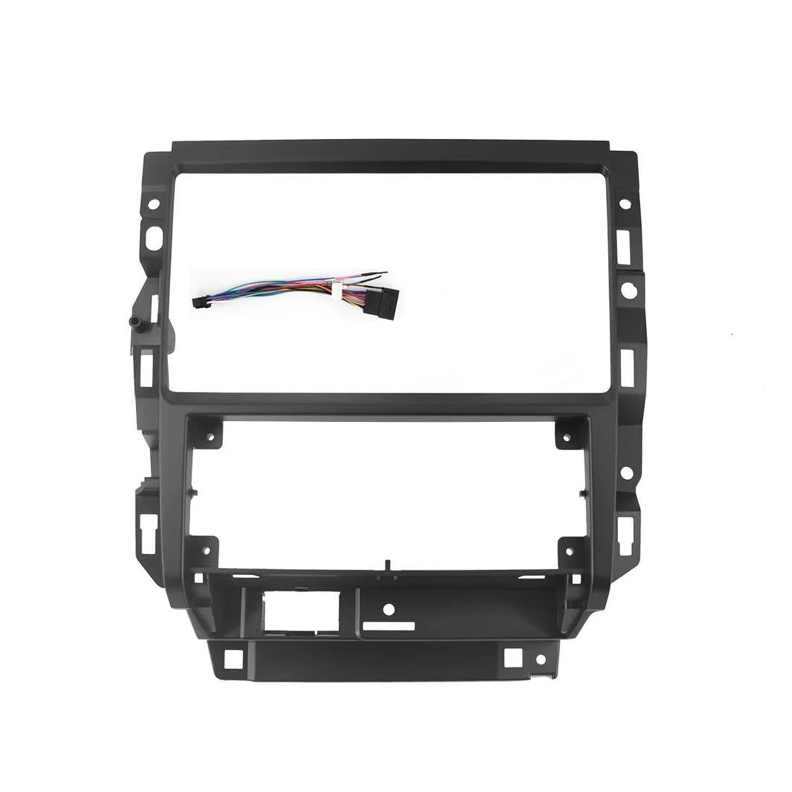 Pannello controllo Adattatore Fascia Telaio Per Vw Per Bora Per Golf Kit Montaggio Pannello Radio 2004-2008 9 Pollici(Cavo telaio)