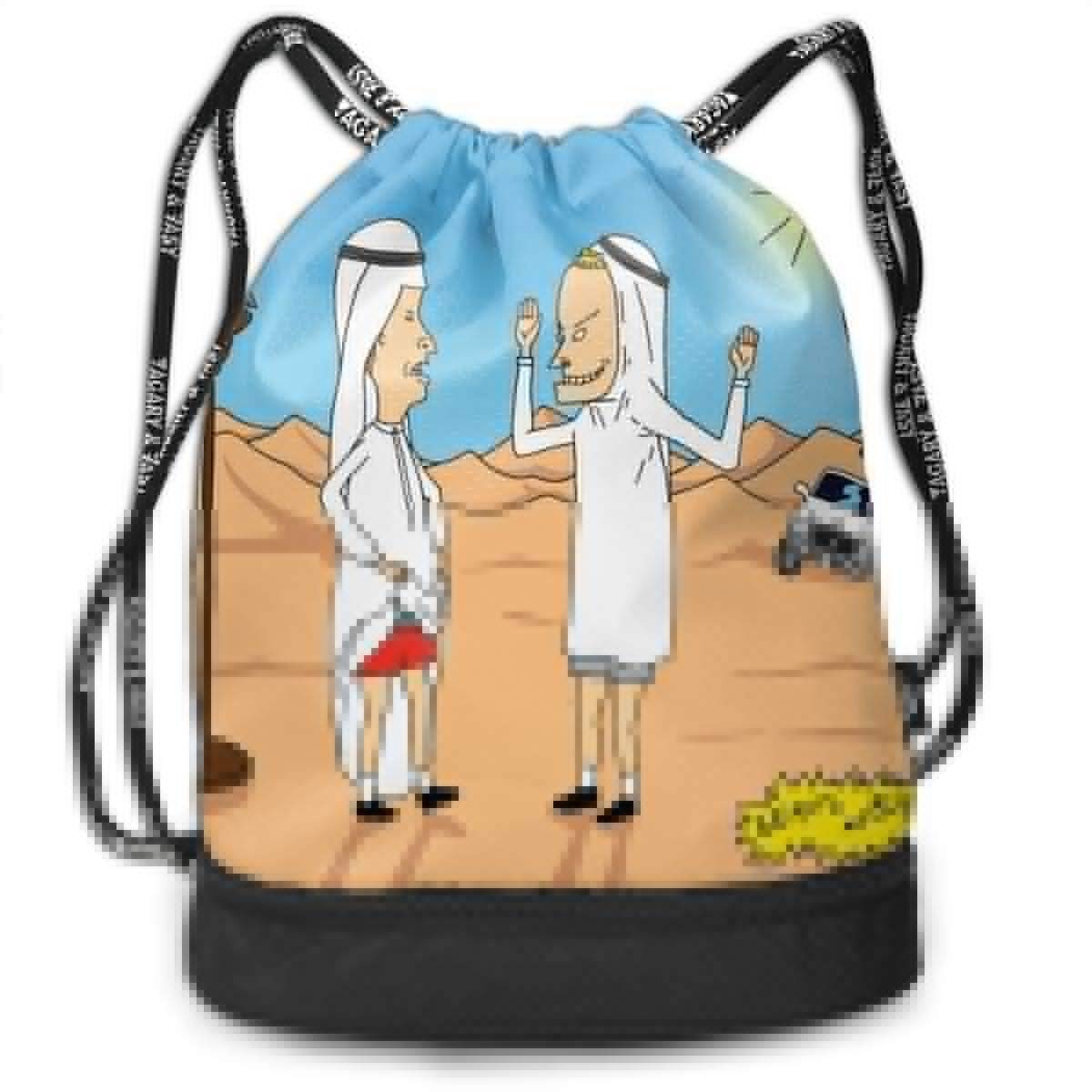 Beavis and Butt-Head Drawstring Backpack Multifunction Waterproof for Yoga