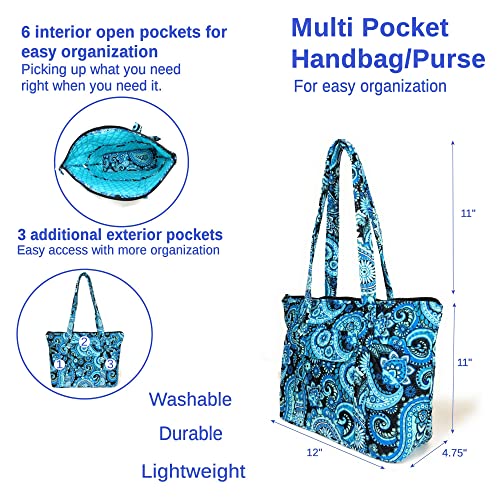 Quilted Handbag Purse Shoulder Bag Pocketbook3