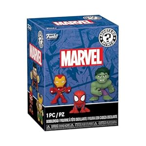 Funko Mystery Mini – Marvel NC – 1 van 12 om te verzamelen – 1 van 12 om te verzamelen – stijlen variëren – Marvel Comics – verzamelbare vinylfiguur – speelgoed voor kinderen en volwassenen