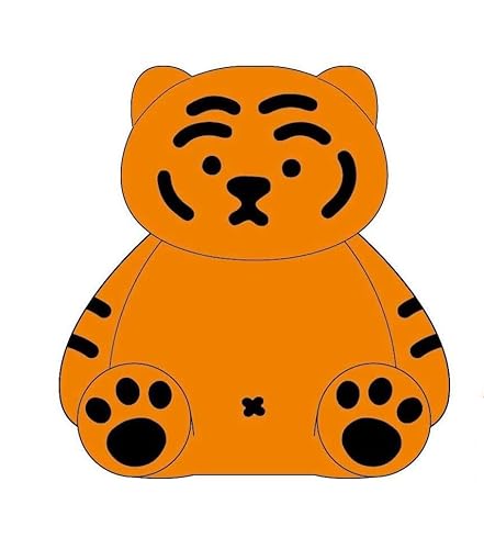 ケイカンパニー MUZIK TIGER ムジークタイガー ぬいぐるみ Toffee 座り H164×W157×D126mm MU-NG-TOS