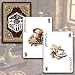strublfe Coffee Theme Playing Cards, Retro Style Deck of Cards, Poker Cards, International Standard Size, Suitable for Travel, Party Entertainment. (Coffee)
