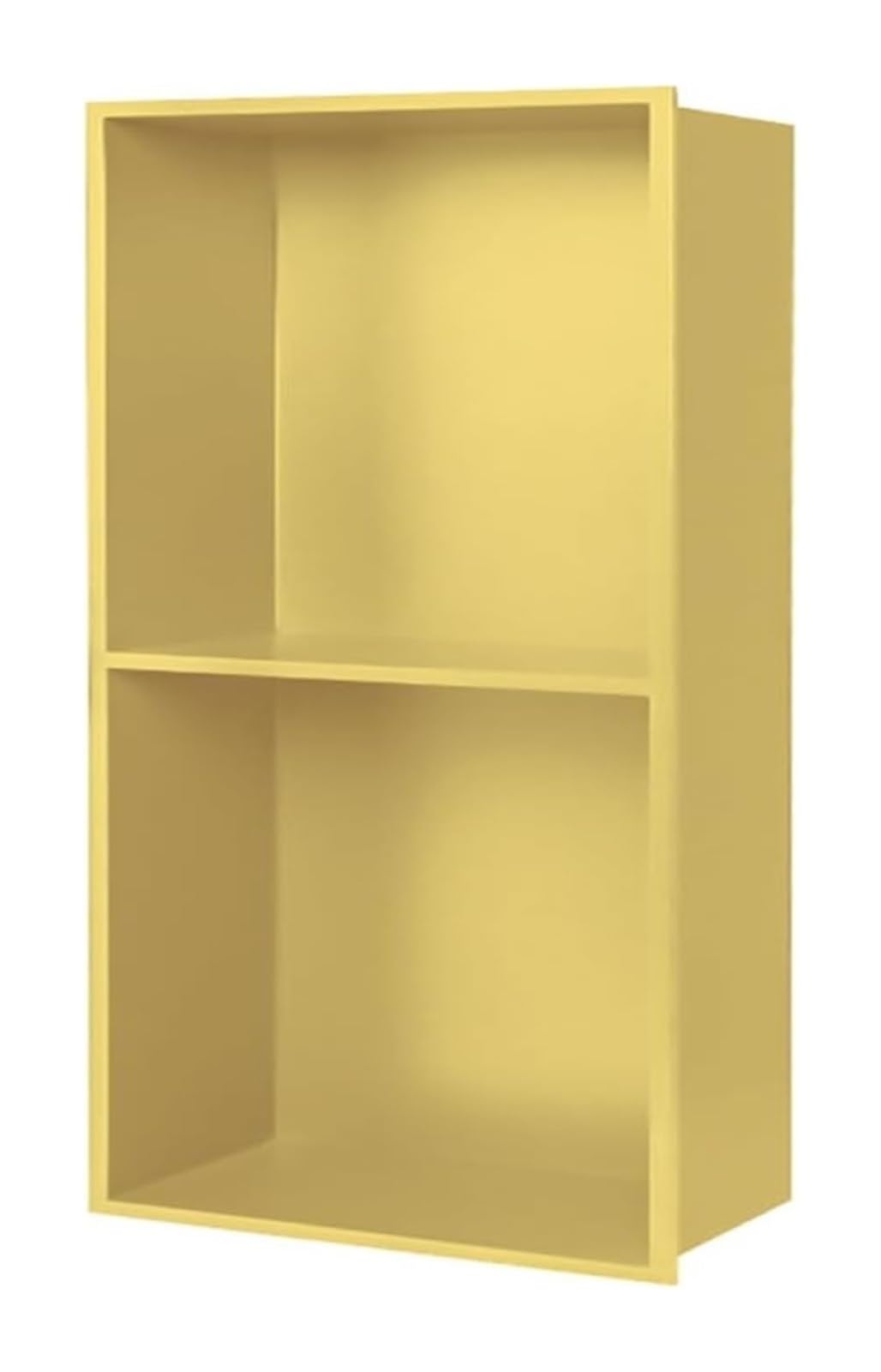 AYCDL Stainless Steel Shower with Built-in Storage One-Piece Design for Bathroom nization Space-Saving Solution Modern Shower Shelf,Oro-70x28x12.5cm