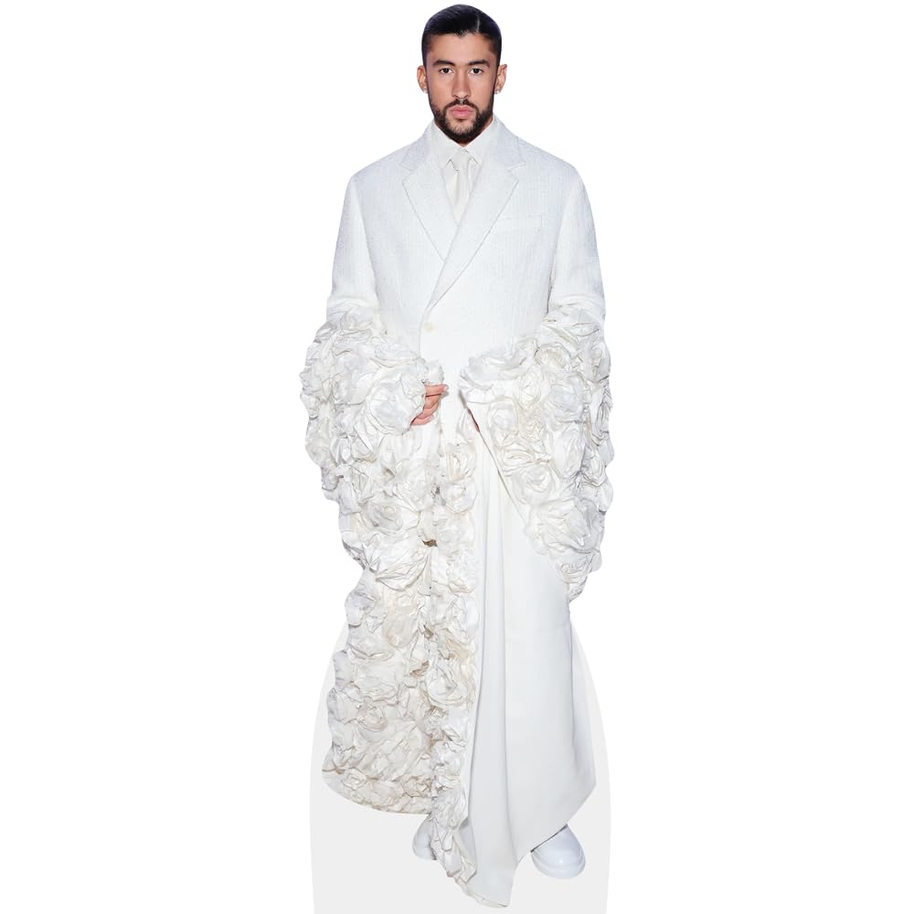 Bad Bunny (White Outfit) Mini Size Cutout