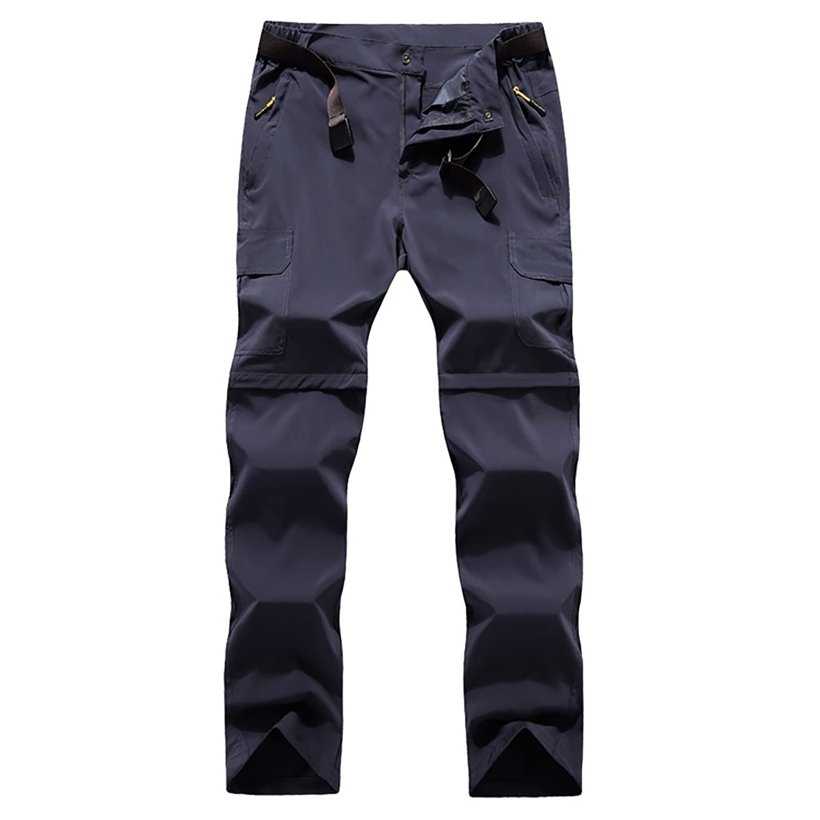 G&F Pantalones Senderismo Mujer Convertible Pantalones Cortos Montaña Trekking Trabajo Transpirable Secado Rápido (Color : Grey, Size : 3XL)