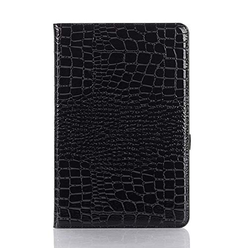 Jennyfly S6 Lite 10.4 Galaxy Tab Case, Corner Protection Premium Pu Leather Hand Free Stand Case Screen Protector Cover With Card Slot For 2020 Samsung Galaxy Tab S6 Lite 10.4(P610/P615) - Black #TOP1