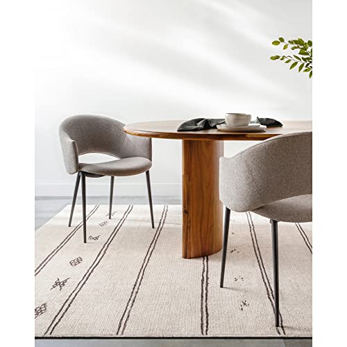 Becki Owens X Surya Rivi Moroccan Area Rug , 7'10" X 10', Light Grey #TOP2