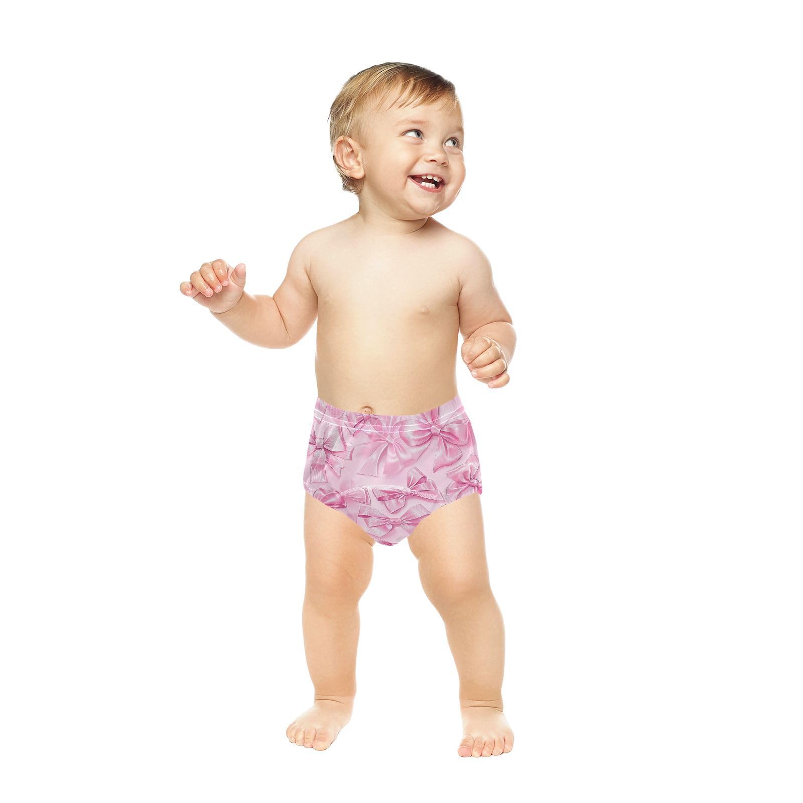 Coikll Bow Tie Toddler Training Underwear Waterproof Baby Pee Pants -2T