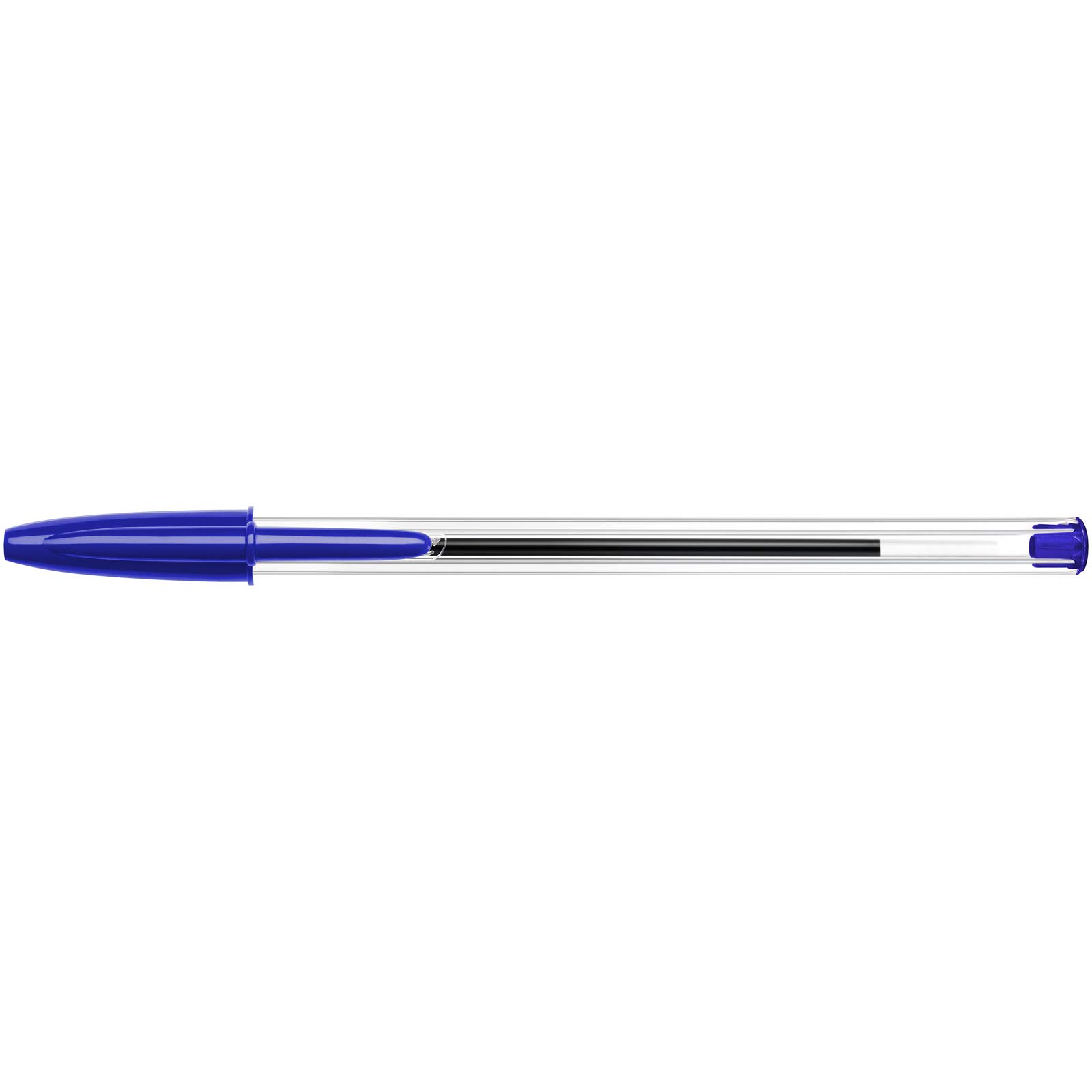 BIC Penne Blu a Sfera, Cristal Original, Punta Media (1.0 mm), Confezione da 90+10 Penne, Fornitura per Cancelleria Ufficio e Scuola