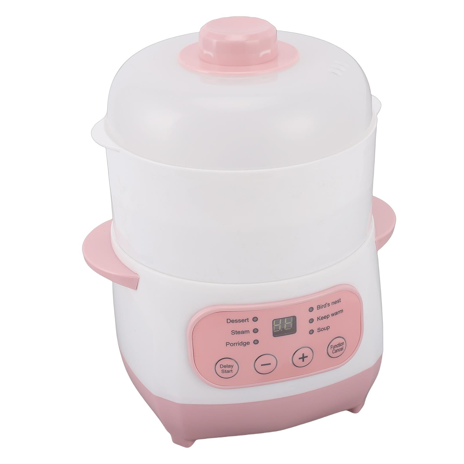 Olla de Sopa Eléctrica con Protección Inteligente contra Quemaduras en Seco, Minicocina Compacta para Preparar Comidas Fácilmente, 200W (Enchufe de la UE 220V)