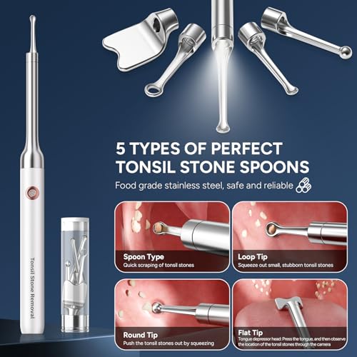 Tonsil Stone Remover with Camera