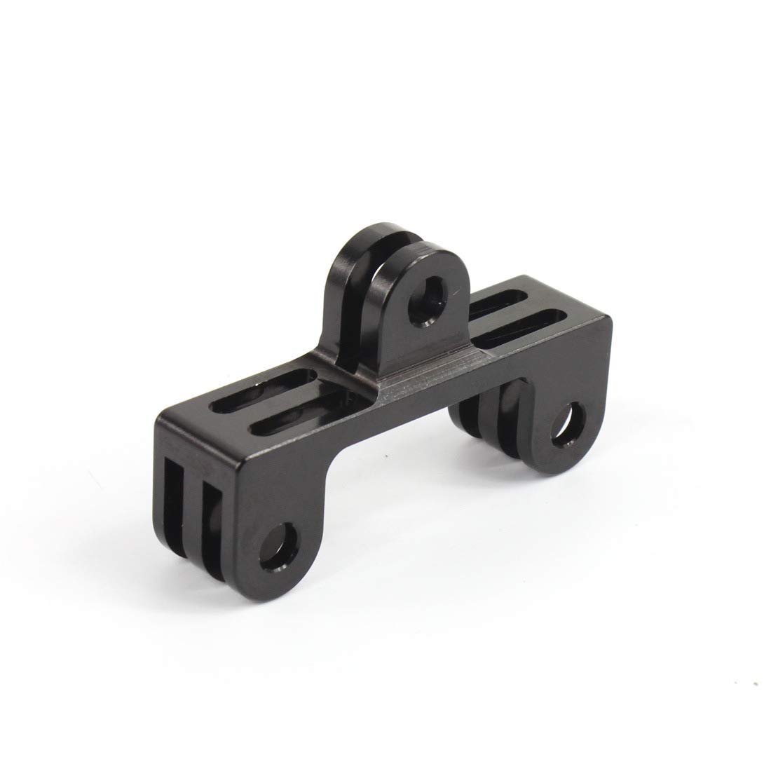 Aluminum Dual Twin Mount Adapter for GoPro 11/10/9/8/7/6/5 Black,Session 5/4 Action Cameras