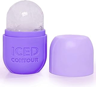 Rodillo de hielo para cara, masajeador facial...