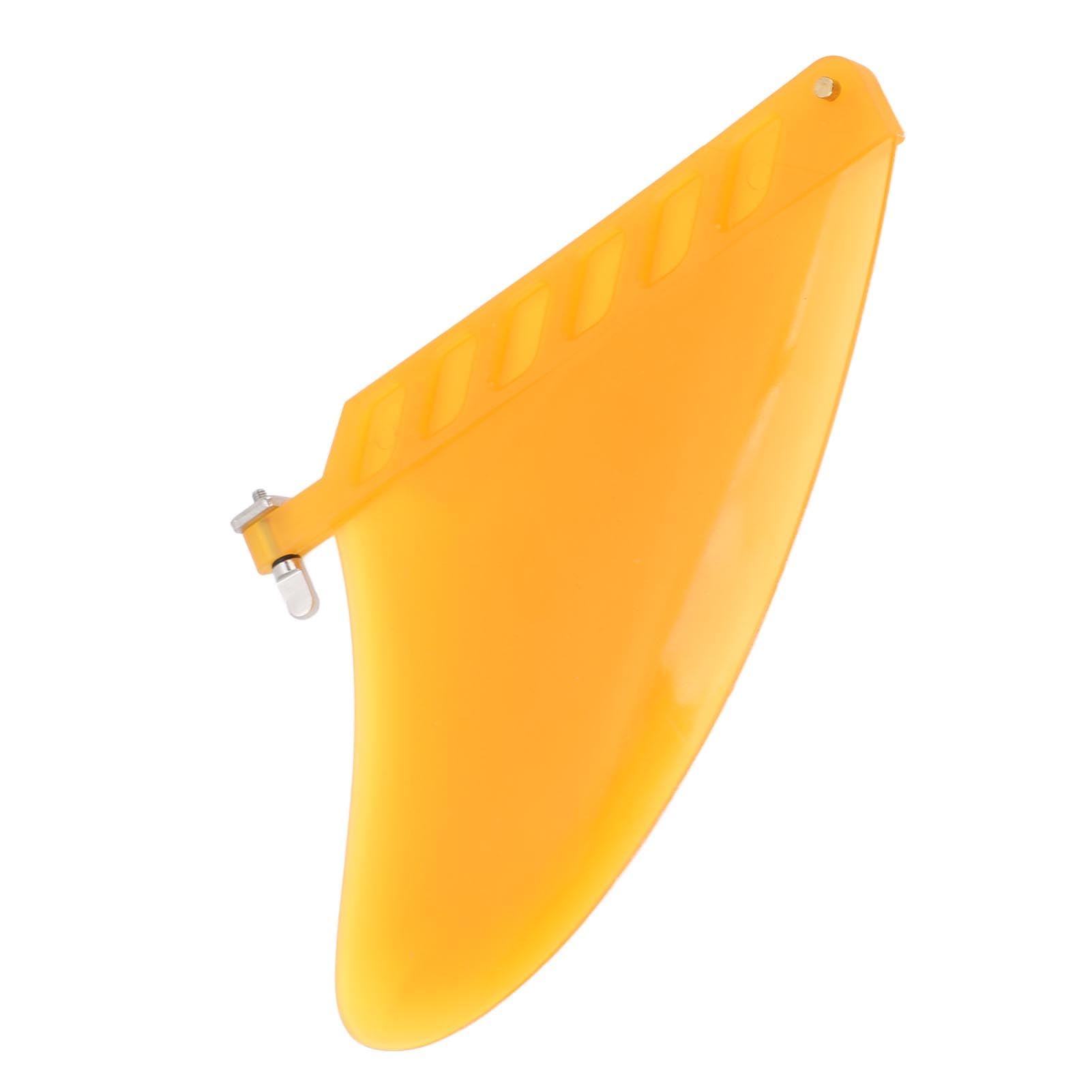 SURFBOARD FIN TPU LEKKA LEKKA ULEPSZONA OBSŁUGA STYLOWA PADDLE BOARD WYMIANA 4,6" LONGBOARD (żółta)