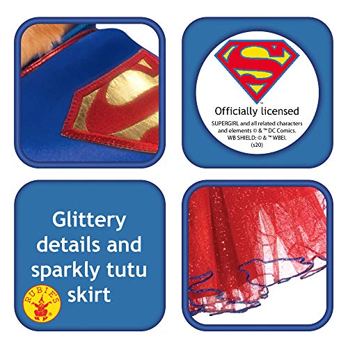 Dc Comics Super Girl Pet Tutu Dress, Small #TOP1