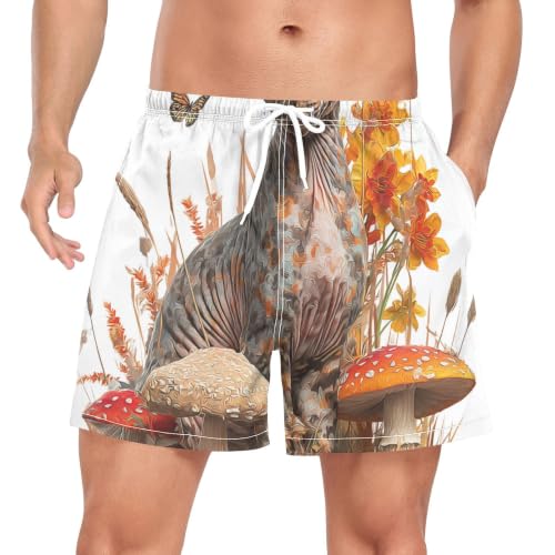 Pantalones cortos de natación para evitar rozaduras con secado rápido y diseño de gato Cornish Rex