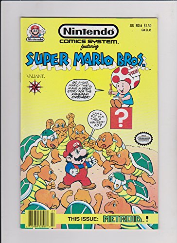 Nintendo Comics System Featuring Super Mario Bros. #6