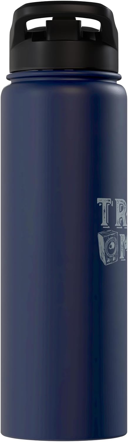 Sound Gear Music Lover Pun Treble Maker Stainless Steel Insulated Water Bottle