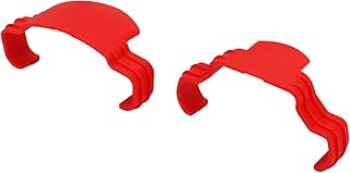 Mothinessto Drone Propeller Blade Holder, Quick Connection Guard Red 2PCS Drone Propeller Fixator for Remote Control Parts