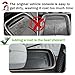 Center Console Wireless Charging Mat for Rivian R1T R1S 2025 2024 2023 2022 Accessories Silicone Non-Slip Charging Protective Pad Phone Charge Area Liner Waterproof Easy Clean Black