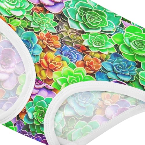 Joisal Colorful Succulent Plants Panties Little Girl Girls Underwear Toddler Cotton Animals Kids Undies Briefs 2t4