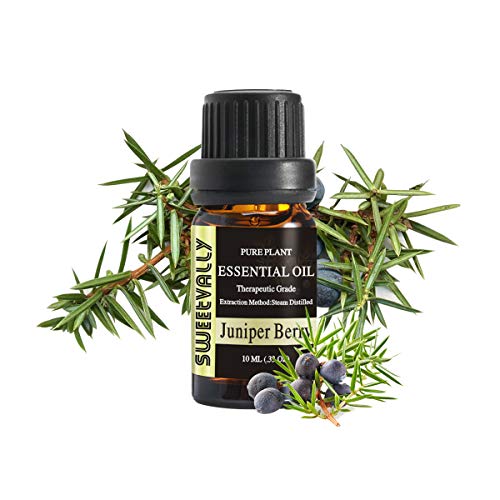 10ML Essential Oil 100% Pure Natural Undiluted Therapeutic Grade Perfect for Aromatherapy, Relaxation, Skin Therapy Cleaning (Juniper Berry)