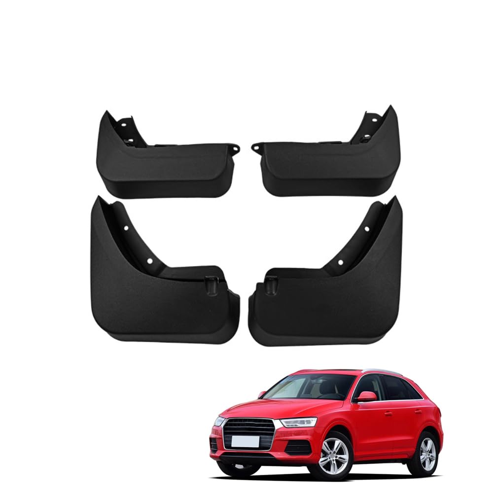 AMHVMU 4pcs Mud Flaps for Audi Q3 2016-2018
