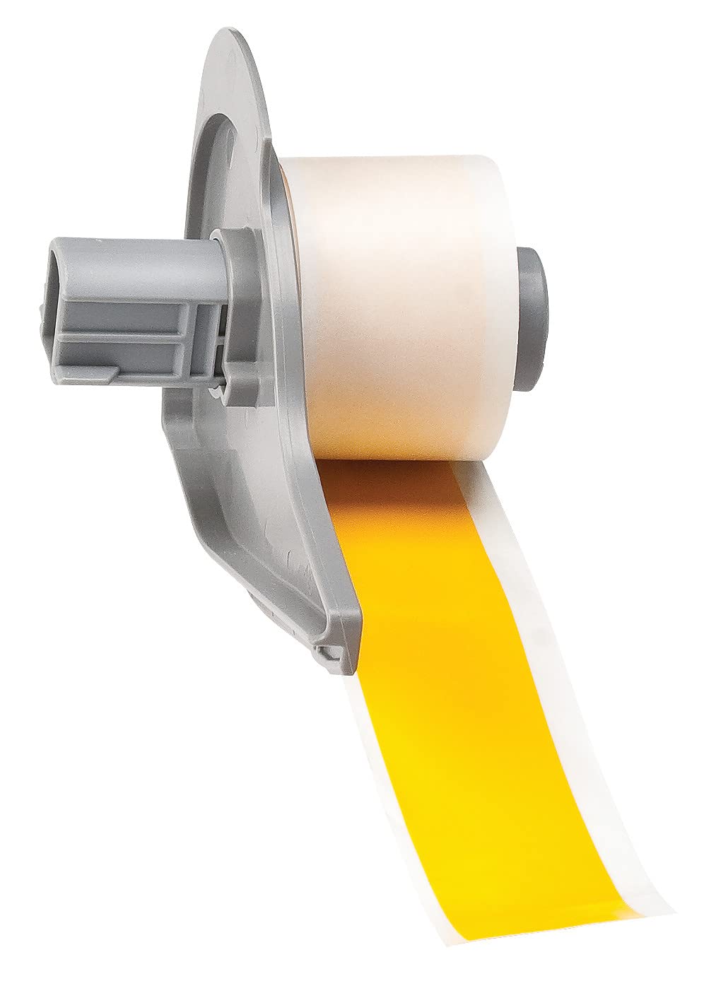 Brady All Weather Permanent Adhesive Vinyl Label Tape for M710 and BMP71 Printers - 1" x 50', Yellow. M7C-1000-595-YL