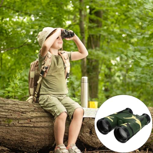 Binoculares para niños TEHAUX 8X21 camuflaje miniatura 4