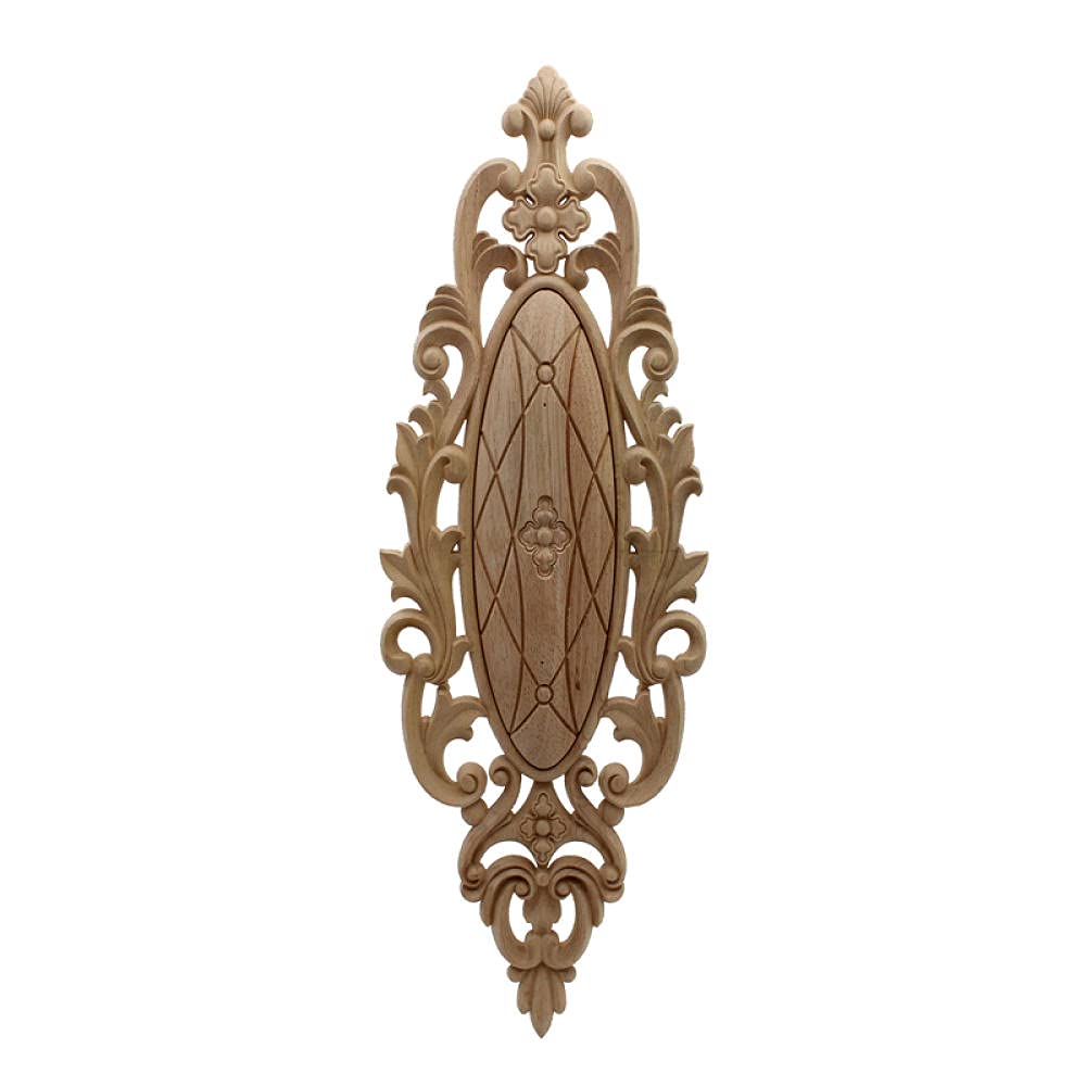Applique cadre onlay en bois 42x14cm pour customiser un meuble vintage chic