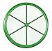 SE 13.25 Inch Wide Stackable Classifier Gold Prospecting Pan - 1/30 Inch Stainless Steel Mesh Sifting Pan, Green