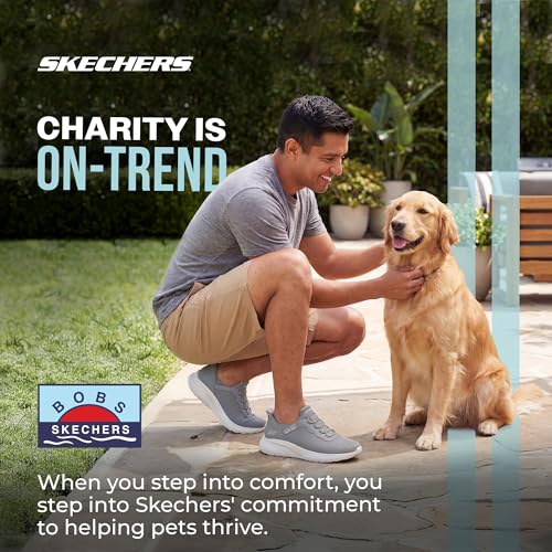 Skechers Skechers Men's Hands Free Slip-ins Skechers Bobs Squad Chaos - Daily Hype, Grey, 6.5