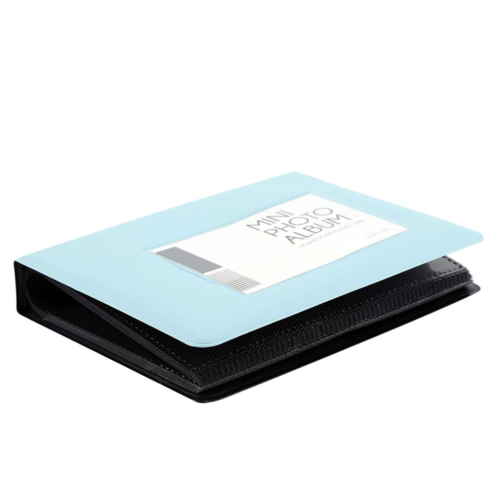 64 Pockets Mini Photo Album, Fits for Mini Camera Camera, for Mini 7s, 8, 25, 50s, 90, Mini 3 Inch Film, Picture Case Storage (Blue) - Image 2